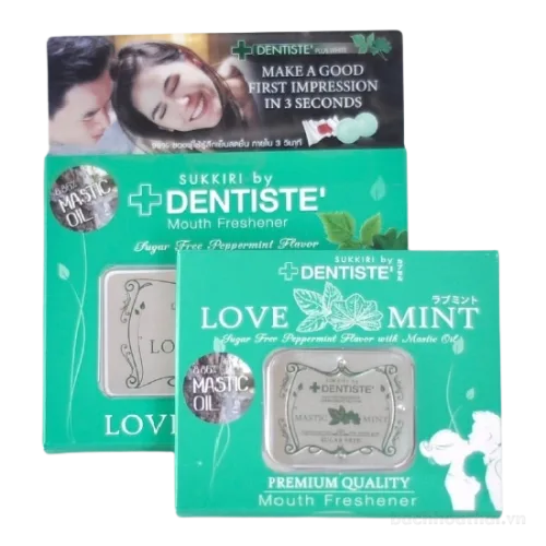 Kẹo Bạc Hà Dentiste Sukkiri Love Mint